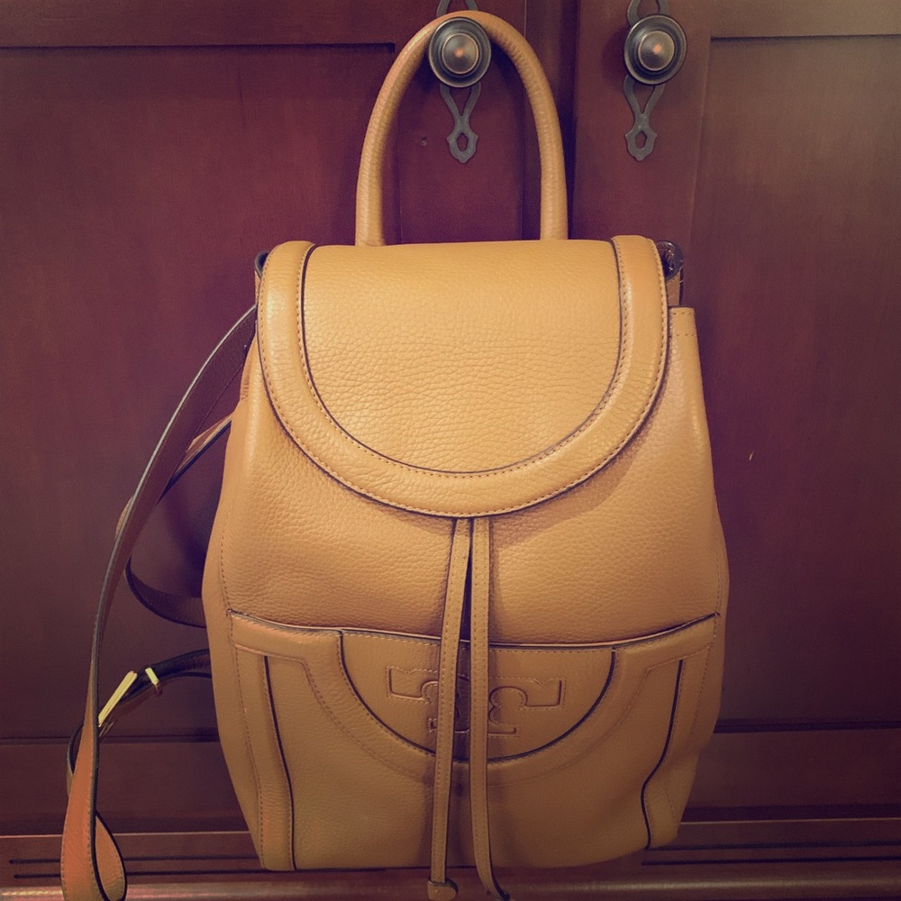 Tory Burch Leather Backpack